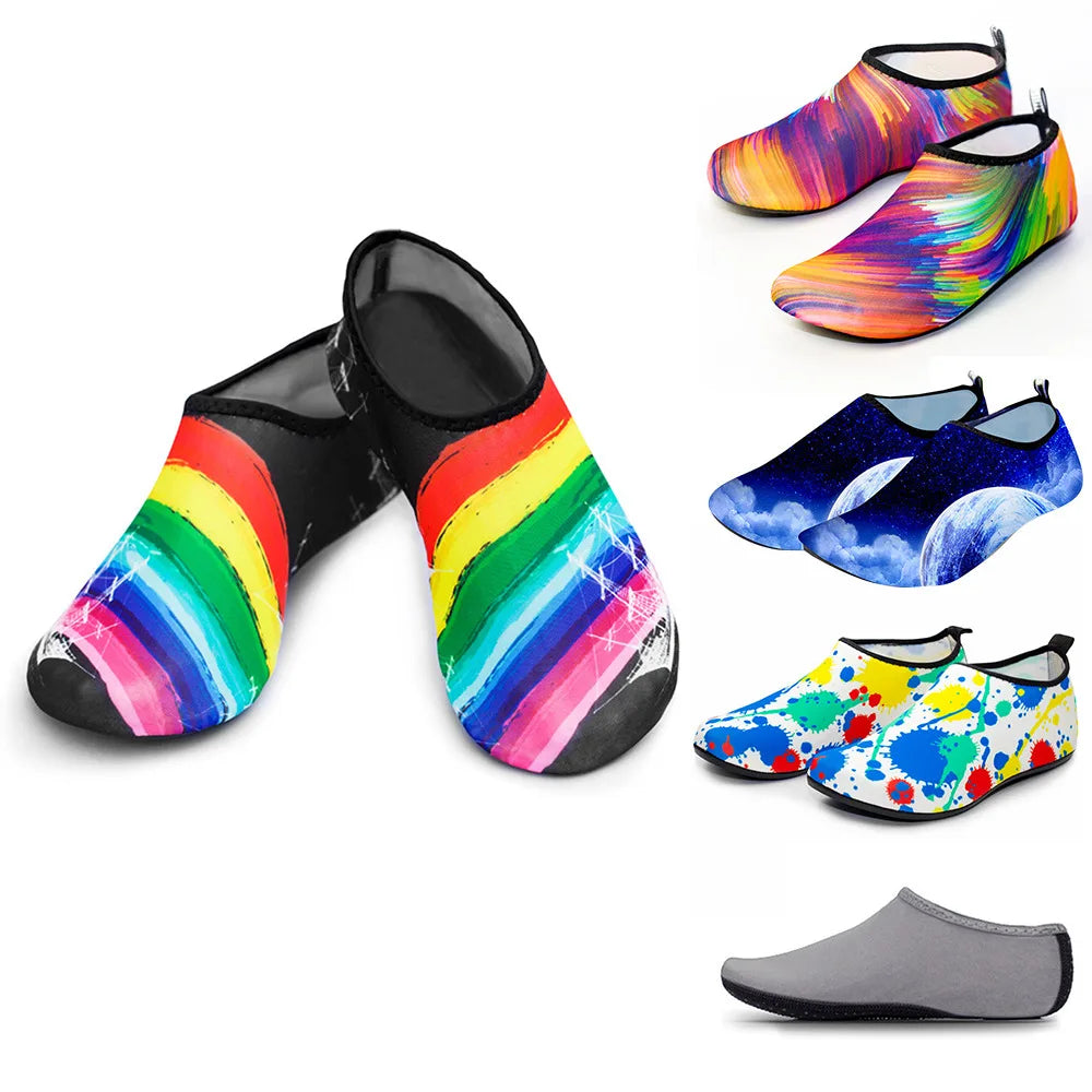 Unisex Water Shoes for Swimming, Diving & Beach – Non-Slip Aqua Socks & Seaside Sandals for Men & Women