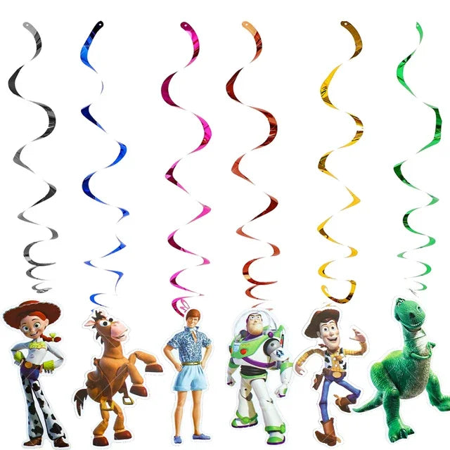 Disney Buzz Lightyear Foil Balloon – Toy Story Latex Party Decoration & Cake Topper for Kids