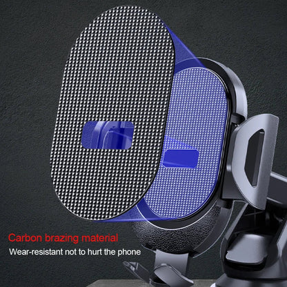 Universal Gravity Dashboard Phone Holder: Car Stand Support for iPhone 13/12/11, Xiaomi, Samsung - Mobile Phone Mount