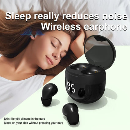 SK18 Superbass Earphones: TWS Wireless Bluetooth Headset with Mic - Smart Touch, Noise Reduction