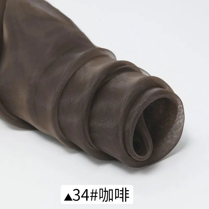 Sheer Organza Fabric Roll - Wedding Party Decoration Material for Romantic Events & Birthday Decor