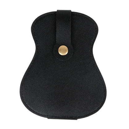 18-Slot Guitar Pick Storage Case – PU Leather Folding Durable Portable Plectrum Holder