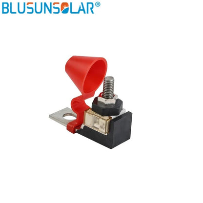 BLUSUNSOLAR Terminal Fuse Block Kit – Single Stud M8 (5/16") with Waterproof Battery Fuse MRBF Protection