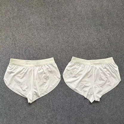 Men’s Lined Running Shorts - Lightweight Outdoor Sports & Beach Training Pants