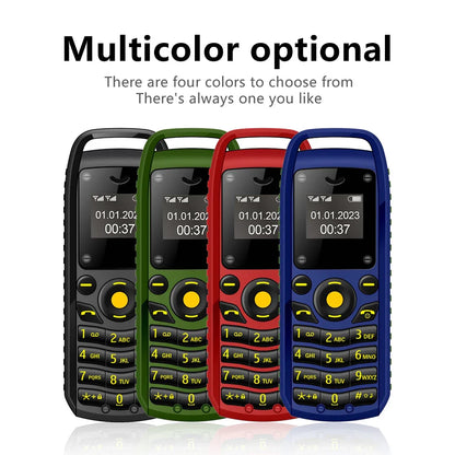 SERVO B25 Super Mini Mobile Phone – Dual SIM, Magic Voice, Bluetooth, Blacklist, Alarm Clock, 2G Feature Cellphone