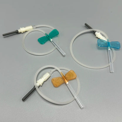 50pcs Disposable Butterfly Blood Collection Needles – Double Wing Type for Pet & Veterinary Use