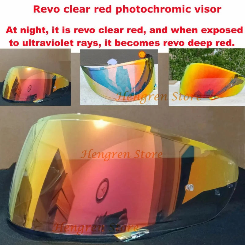 SHOEI Helmet Visor Replacement – CWR-1/CWR-F Shield for X-14, Z-7, RF-1200, NXR, X-Spirit III & More