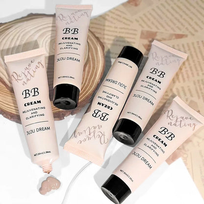Moisturizing BB Cream Foundation – Oil Control, Long-Lasting Natural Coverage Makeup for Dry Skin with Lightweight Milk Texture