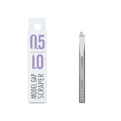 DSPIAE ZPB/GS Series Ultra Precise Scribing Tool – Straight Edge Broach & Step Scraper for Gunpla Model Detailing, Hobby DIY Craft Tool