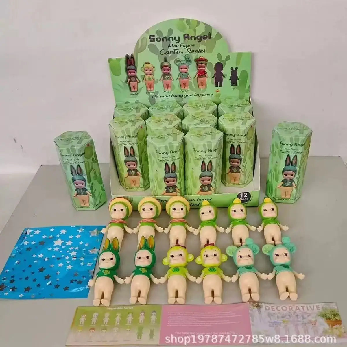 Sonny Angel Gifts of Love Series — Limited Edition Cartoon Figure Collectible, Desktop Decor Blind Box Toy