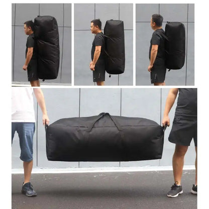 Camping Equipment Storage Bag – Large Waterproof Travel Duffle & Backpack for Men & Women Outdoor Hiking