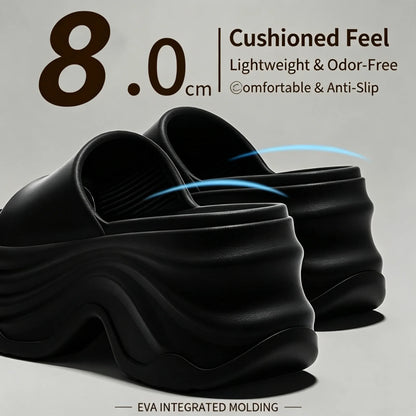 Women's Platform EVA Sandals - Thick Sole Anti-Slip High-Heel Slippers
