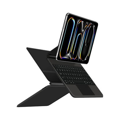 Backlight Magic Keyboard Case for iPad Pro 11/13 & iPad Air 11/13 Inch (2024) – M4/M2 Smart Folio Cover