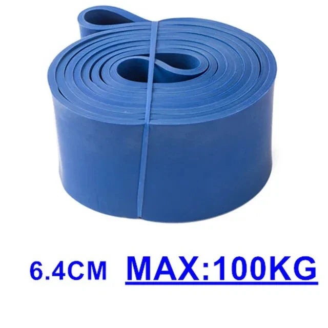 Heavy Duty Resistance Band — Latex Elastic Pull-Up Assist Belt for Pilates, Workout & Home Gym Fitness