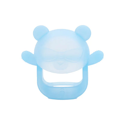 Silicone Teething Toys : Never-Drop Design for Babies - Hand Teether Pacifiers & Breastfeeding Aid