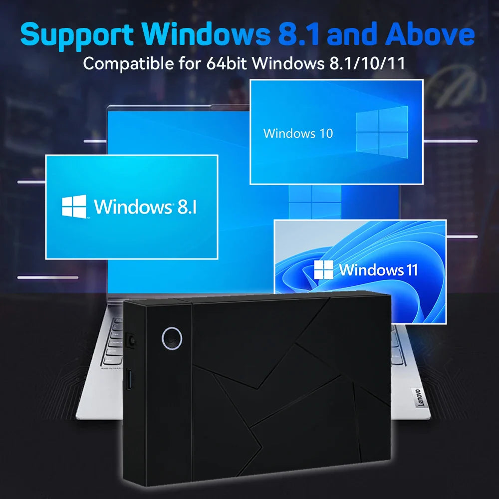 Portable 12TB External Gaming HDD – 390+ Retro Games for PS2, PS3, PS4, WiiU, MAME & Windows PC Playnite System