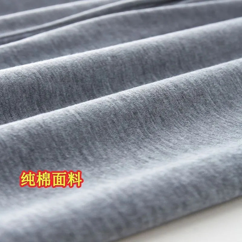 Adult Leak-Proof Cotton Incontinence Pants – Washable Cloth Diaper for Bedridden Elderly