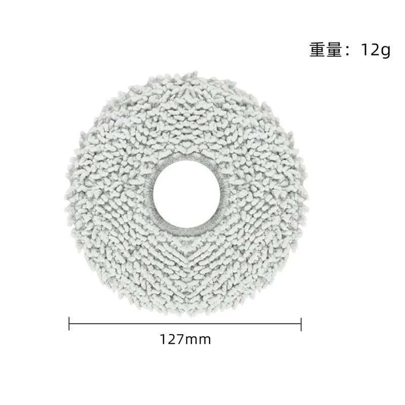 ECOVACS T30S PRO/T30 PRO OMNI & YEEDI M12 Pro+ Robot Vacuum Replacement Parts – Dust Bag, Main & Side Brush, Filter, Mop Accessories