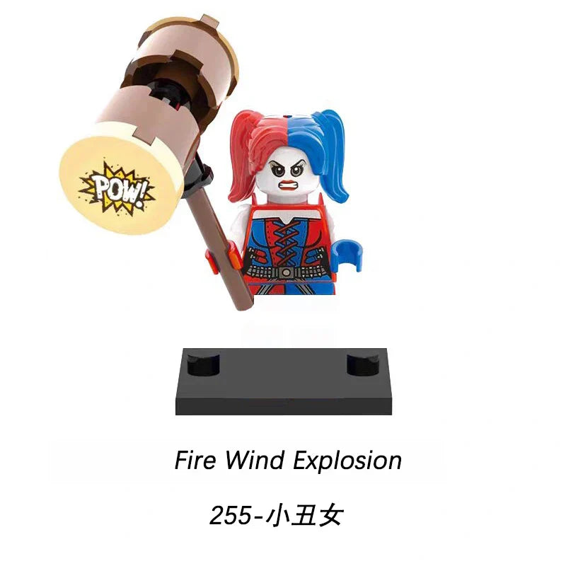 Marvel Superhero Mini Building Blocks – Captain America & Joker Two-Faced Man Movie Toy for Kids