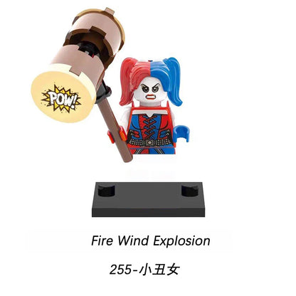 Marvel Superhero Mini Building Blocks – Captain America & Joker Two-Faced Man Movie Toy for Kids