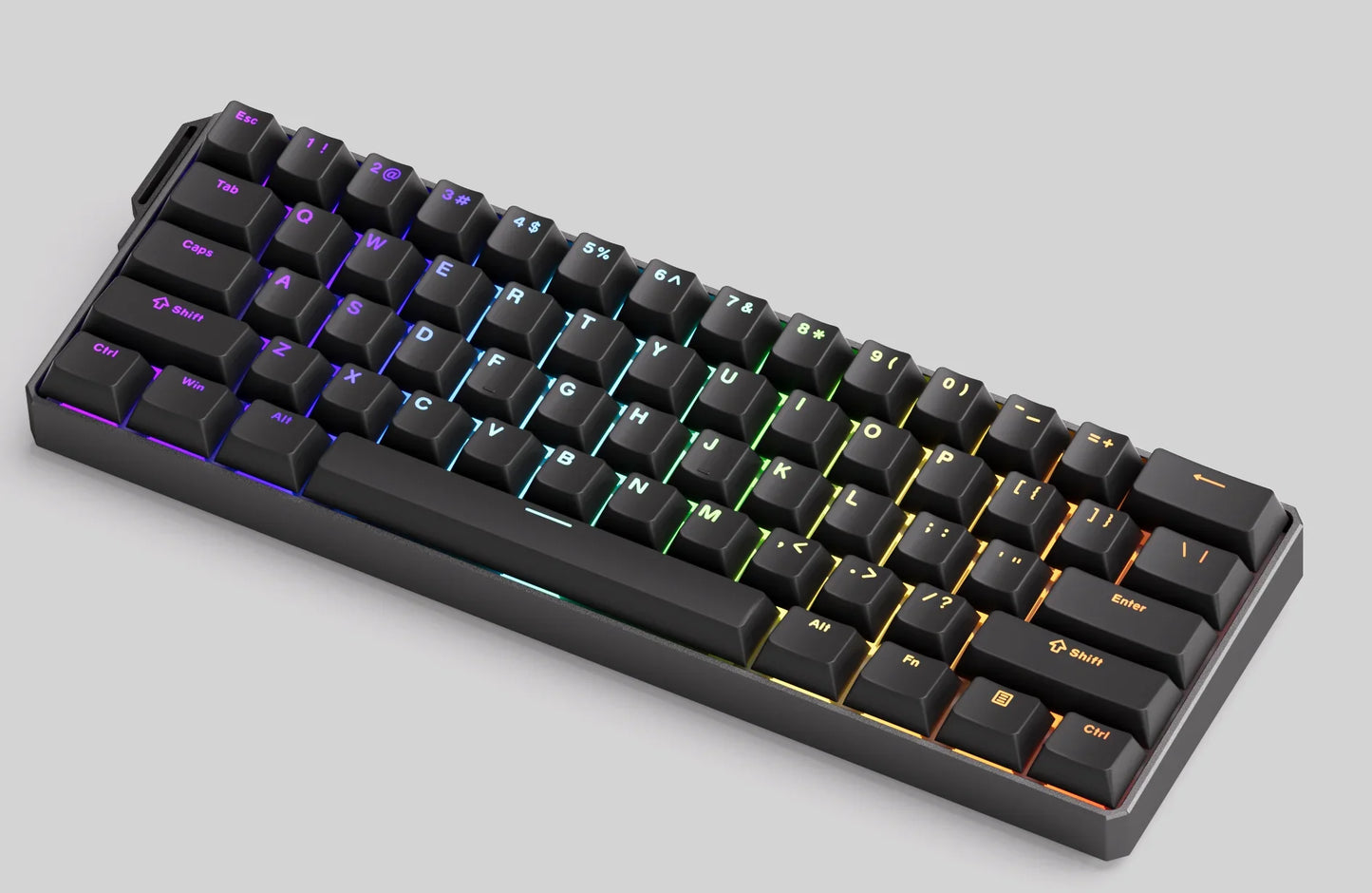 Akko MonsGeek FUN60 60% Mechanical Gaming Keyboard – Magnetic Switch, 8K Rapid Trigger, ARGB HE/TMR Custom Keyboard