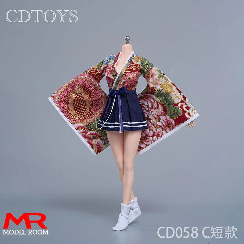 CDToys CD058 1/6 Scale Female Witch Kimono Costume – Doll Clothes for 12" Soldier Action Figures