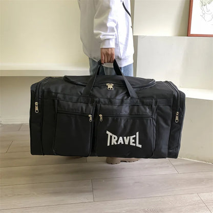 Foldable Travel Bag Y36A – Large Capacity Waterproof Business & Sports Duffel, Wear-Resistant Portable Handbag