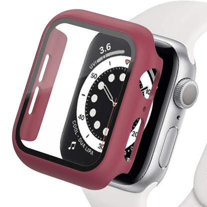 Apple Watch Protective Case - PC Bumper Screen Protector Cover for Series Ultra 2, 9, 8, 7, 6, SE 38mm-49mm