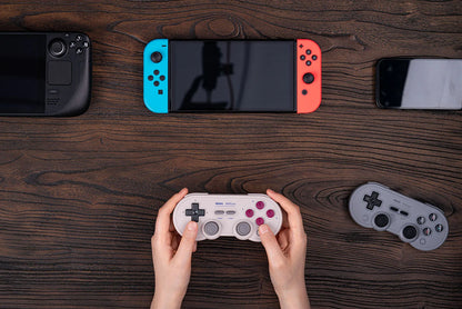 8BitDo SN30 Pro Wireless Game Controller – Bluetooth Gamepad for Nintendo Switch 2, Android, macOS, Steam & Raspberry Pi
