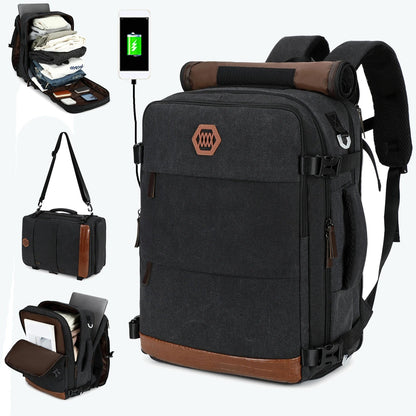15.6 Inch Waterproof Laptop Backpack - Large Capacity Travel Bag for Men and Women, Perfect for Business and University Use