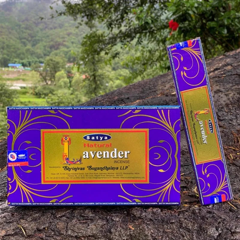 15g Indian Thread Incense – Natural Plant Incense for Bedroom, Office, Air Purification, Meditation & Aromatherapy