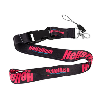 JDM Style Neck Lanyard Keychain – ID Card, Phone & Key Holder for Auto & Motorcycle