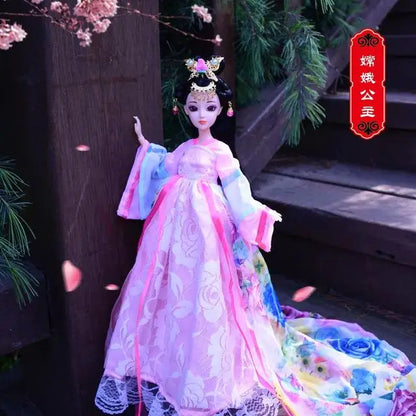 Ancient Dress Imperial Concubine Doll – Jointed Princess Fairy Suit with Clothes