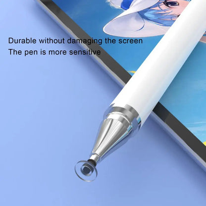 2-in-1 Universal Tablet Stylus Pen – High Sensitivity Double-Headed with Replaceable Nib for Smartphone & Drawing