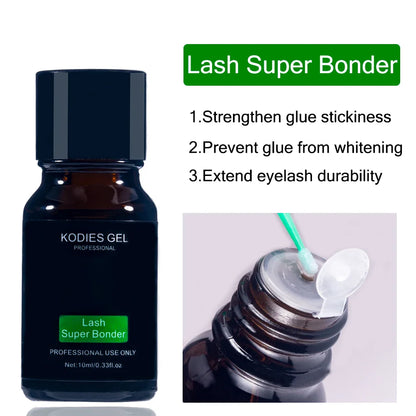 KODIES GEL Extra Strong Eyelash Glue — 5g 0.5s Fast-Dry Waterproof Adhesive for False Eyelash Extensions