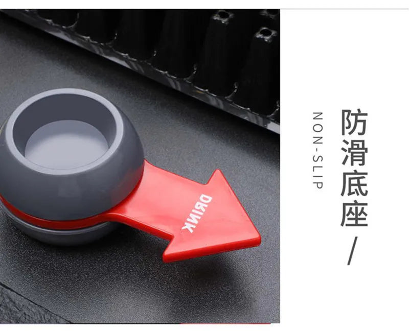 Alcoholic Penalty Turntable Game — Russian Roulette Drinking Toy, Bar Entertainment & Party Booster Props 2023
