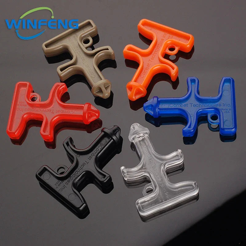 Nylon Plastic Steel Self-Defense Stinger – Emergency Glass Breaker & EDC Survival Tool for Outdoor Camping