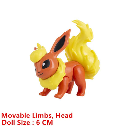 Pokemon Anime Figures – Pikachu, Eevee, Gengar & More Cartoon Action Model Toys for Kids, Bulk Purchase