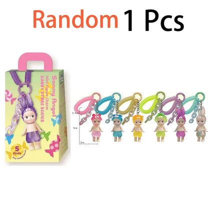 75-Style Kawaii Sonny Angel Mini Figure Blind Box – Dreaming Dogtime Collectible Doll for Kids & Fans