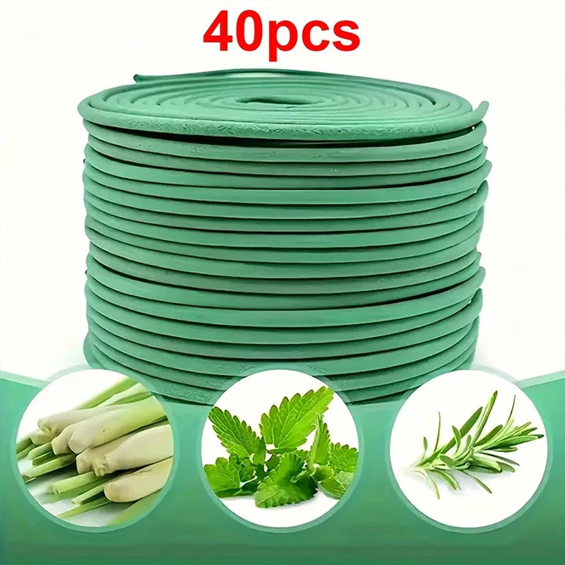 40PCS Colored Coil Incense – Lavender Aromatherapy & Essential Oil Fragrance for Yoga, Meditation, Jasmine & Rose