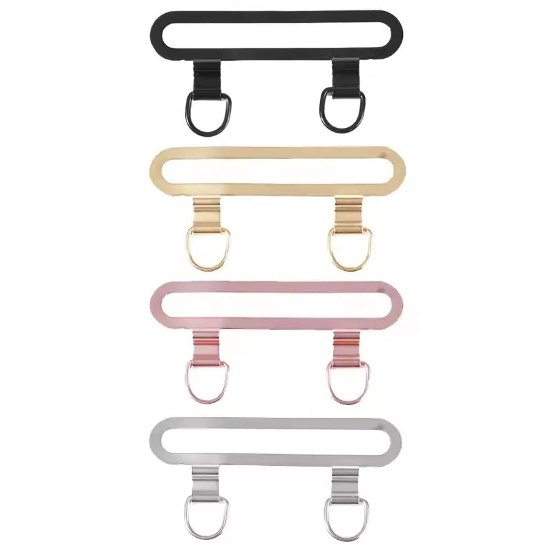 Ultra-Thin Metal Lanyard Patch 1/4Pcs – Stainless Steel Dual Hole Phone Case Connector Gasket for iPhone 14/15/16/17 Hanging Card Strap
