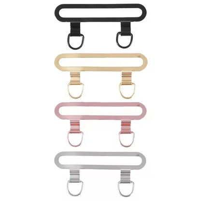 Ultra-Thin Metal Lanyard Patch 1/4Pcs – Stainless Steel Dual Hole Phone Case Connector Gasket for iPhone 14/15/16/17 Hanging Card Strap