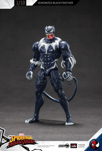 ZD 1/10 Marvel Legends Action Figures – Venom, Spider-Man, Iron Man, Thanos, Captain America, Black Panther Toy