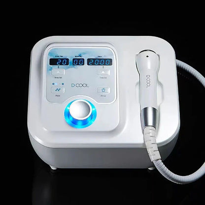 2025 NEW Dcool Portable Beauty Device – Hot & Cool EMS Electroporation Machine for Skin Tightening and Anti-Puffiness Facial Care
