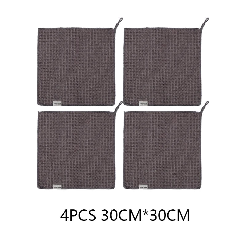 MHW-3BOMBER Barista Coffee Towels – Professional Square Cleaning Cloths for Espresso Machines & Kitchen Use