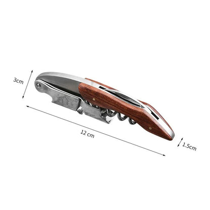 Waiter's Corkscrew - Premium Wine Opener for Effortless Cork Removal