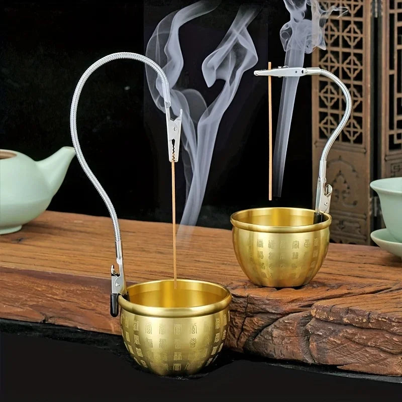 Double-Ended Mosquito Repellent Incense Clip – Universal Crocodile Bracket, 1/3pcs with Extended Hose
