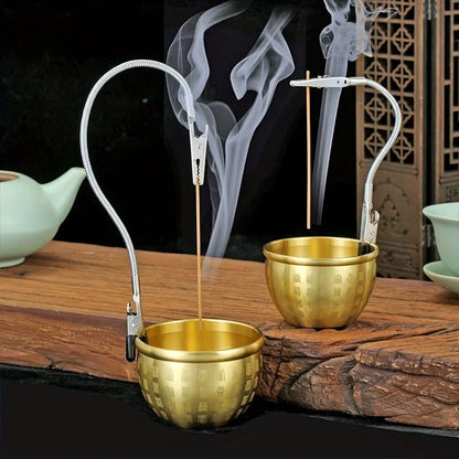 Double-Ended Mosquito Repellent Incense Clip – Universal Crocodile Bracket, 1/3pcs with Extended Hose