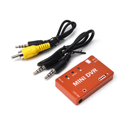 Mini FPV DVR Video Audio Recorder with Built-In Battery for RC Drones VR Goggles and FPV Monitors