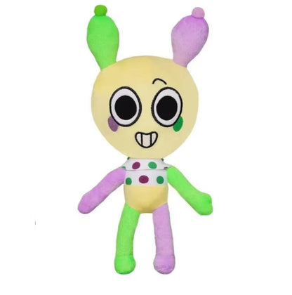 Dandys World Goob & Boxten Flower Plush Toy – Soft Stuffed Animal Pillow Cat Bunny Plushie Doll for Fans